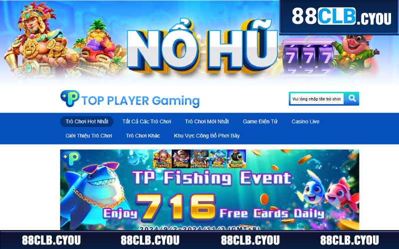 Giới thiệu sân chơi nổ hũ 88CLB