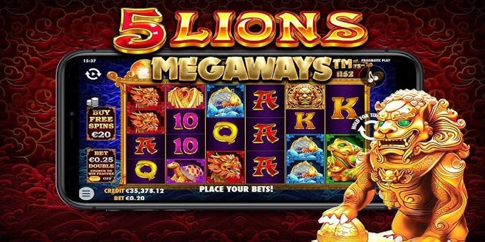 Cara Spin Slot 5 Lions Megaways Supaya Mudah Menang